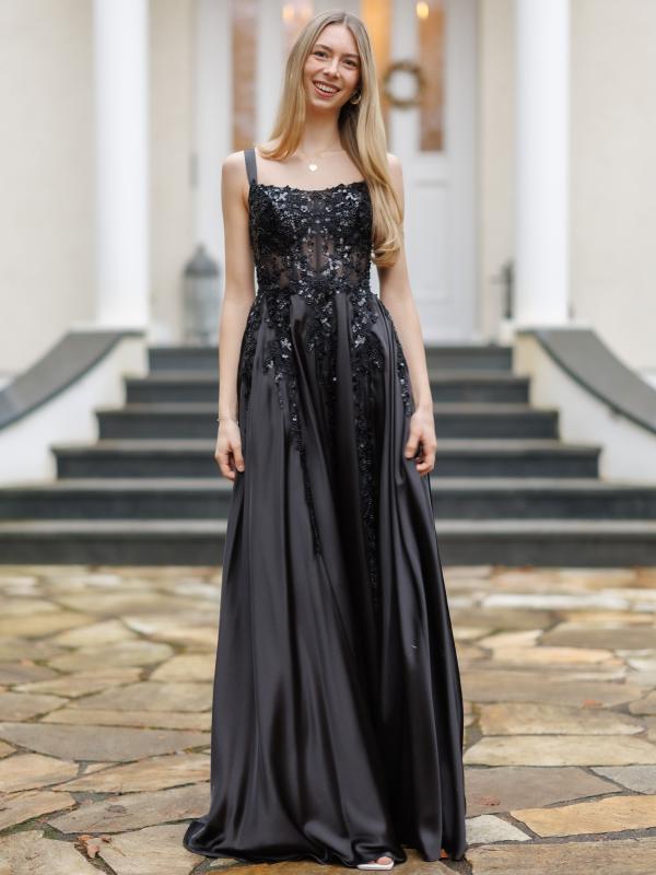 Abendkleid Mailin, schwarz v