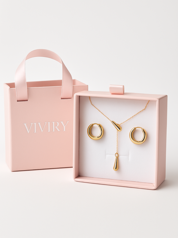 Schmuckset Vina, gold v