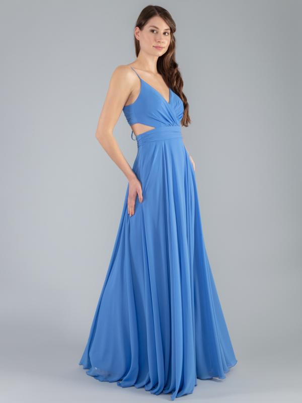 Abendkleid Gina, blau s2