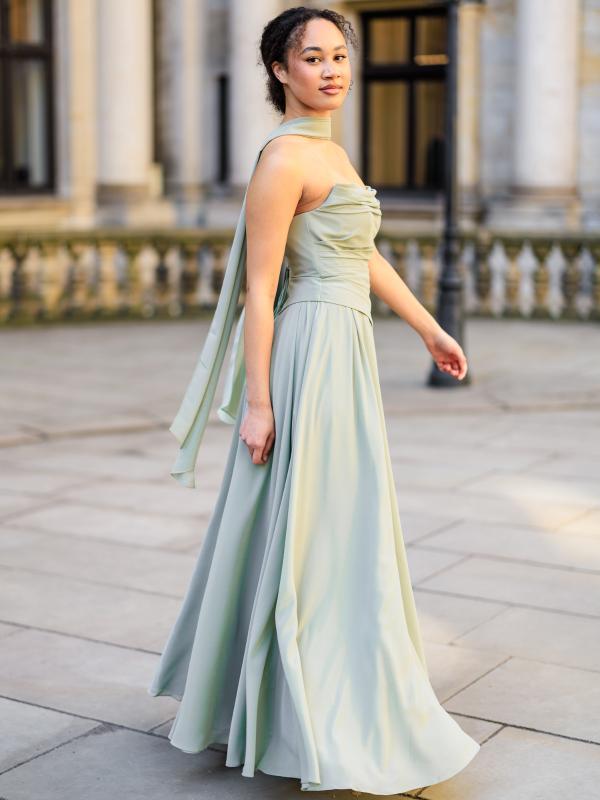 Abendkleid Aurora, salbeigrün s