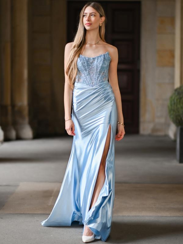 Abendkleid Mandy, hellblau v