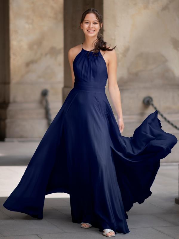 Abendkleid Emma, dunkelblau v2