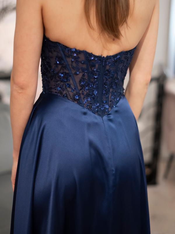 Abendkleid Ariana, dunkelblau d2