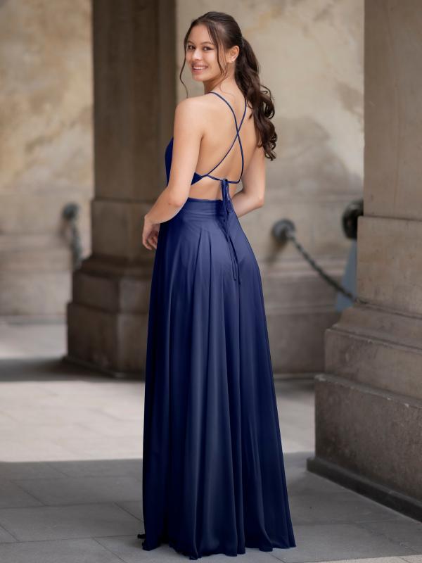 Abendkleid Emma, dunkelblau h