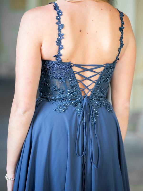 Cocktailkleid Lori, graublau d2