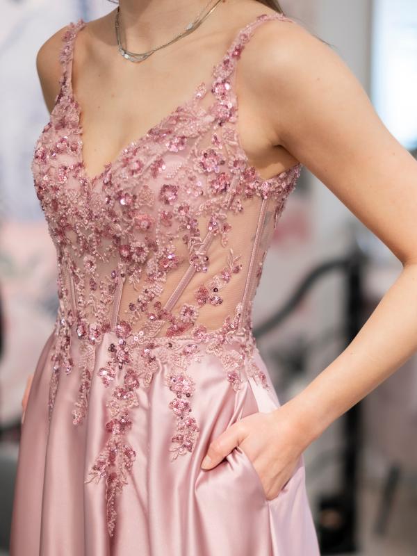 Abendkleid Luanda, rosa d