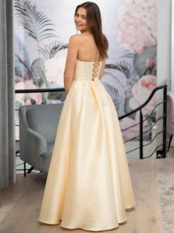 Abendkleid Annabelle, gelb