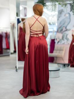 Abendkleid Harleen, weinrot