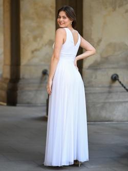 Abendkleid Amal, weiß