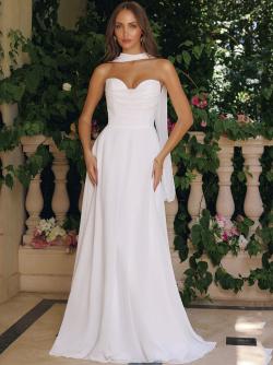 Abendkleid Kinsley, weiß