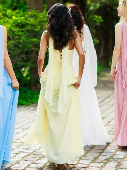 Abendkleid Aurora, gelb