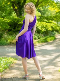 Cocktailkleid Ayrisha, violett