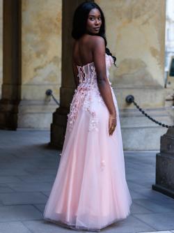 Ballkleid mit Tüll Novalie, rosa