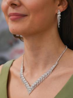 Schmuckset Fine, silber