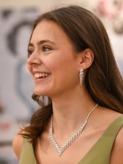 Schmuckset Fine, silber