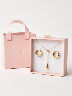 Schmuckset Vina, gold