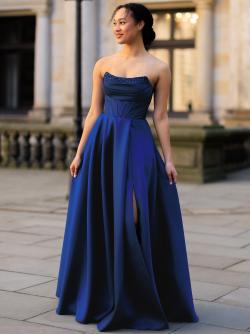 Abendkleid Annabelle, blau