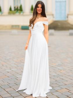Abendkleid Belinda, weiß