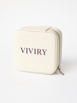 Reiseschmuckbox, weiß