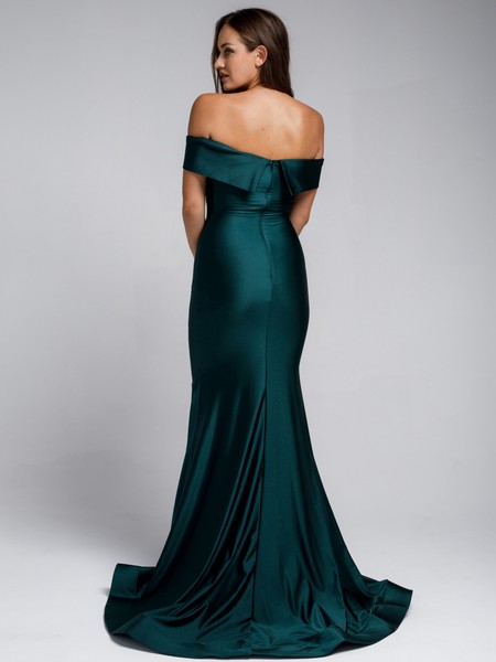 Figurbetontes Abendkleid Marissa, dunkelgrün