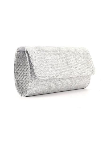 Clutch Zwena, silber