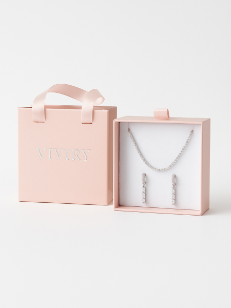 Schmuckset Ilira, silber