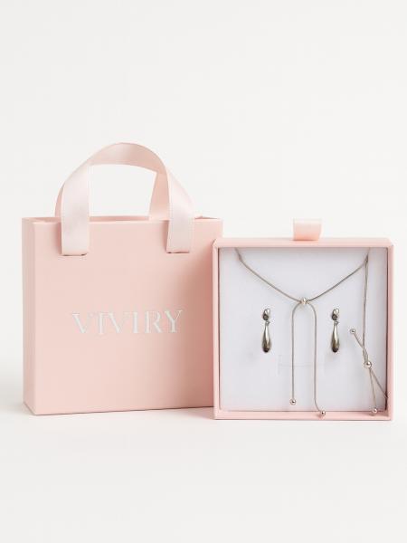 Schmuckset Veya, silber