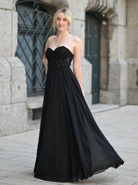 Abendkleid Amarella, schwarz 
