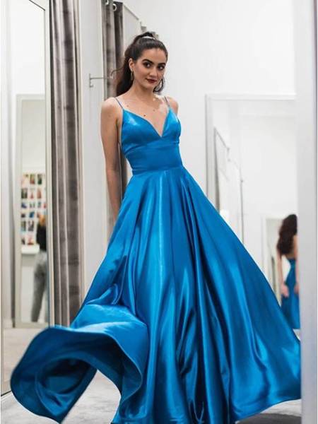 Abendkleid Henrieke, blau