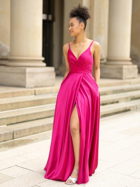 Abendkleid Adelina-Lou, fuchsia