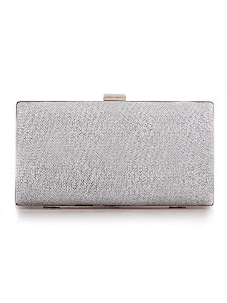 Clutch Favi, silber